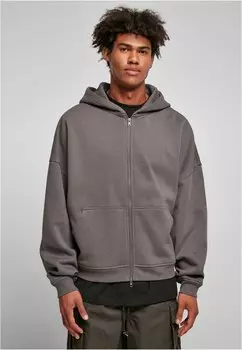 Толстовка на молнии Urban Classics 90'S ZIP, цвет Darkshadow