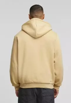 Толстовка на молнии Urban Classics, бежевый