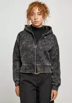 Толстовка на молнии Urban Classics, черный
