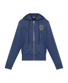 Толстовка на молнии Versace Jeans Couture, синий