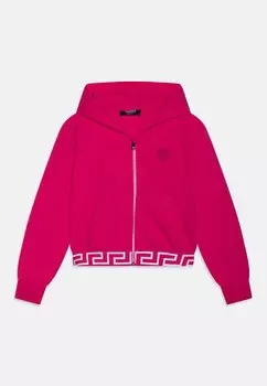 Толстовка на молнии Versace, розовый
