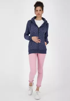 Толстовка на молнии VIVIANAK alife & kickin, цвет Mottled Blue