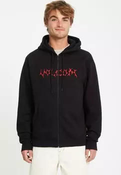 Толстовка на молнии Volcom, черный