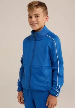 Толстовка на молнии WE Fashion, синий