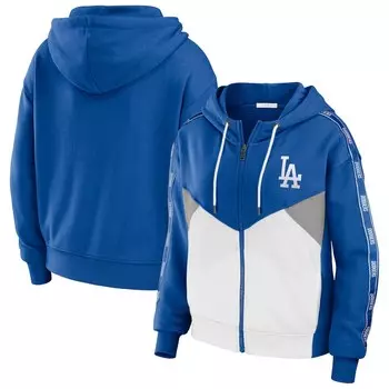 Толстовка на молнии WEAR by Erin Andrews Los Angeles Dodgers, роял