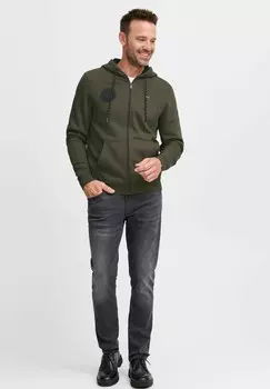 Толстовка на молнии WILLIAM FQ1924, цвет Evergreen