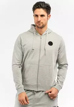 Толстовка на молнии WITH LOGO ICE ICEBERG, светло-серый