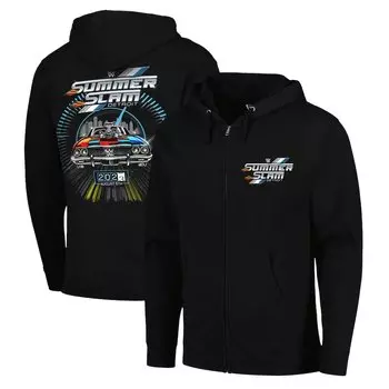 Толстовка на молнии WWE Authentic Summerslam, черный