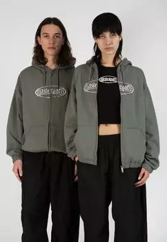 Толстовка на молнии YARD BOXY ZIP HOODIE UNISEX Wasted Paris, зеленый