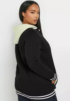 Толстовка на молнии Yours Clothing, черный