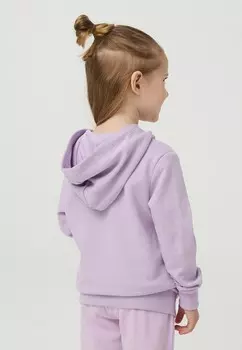 Толстовка на молнии ZIP A TINTA UNITA Terranova, сирень