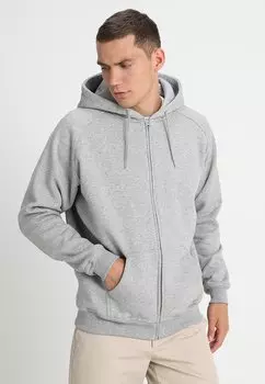 Толстовка на молнии ZIP HOODY Urban Classics, серый