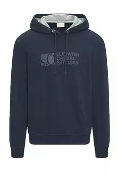 Толстовка на шнурке, мужская S.Oliver, цвет 59d1 Blue