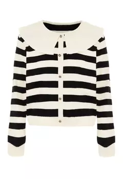 Толстовка NAEMI Cardigan, белый черный