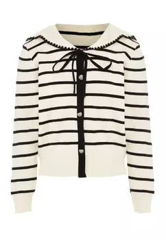 Толстовка NAEMI Cardigan, белый черный