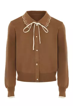 Толстовка NAEMI Cardigan, кофе