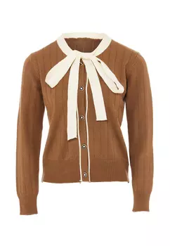Толстовка NAEMI Cardigan, кофе