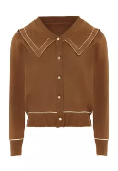 Толстовка NAEMI Cardigan, кофе