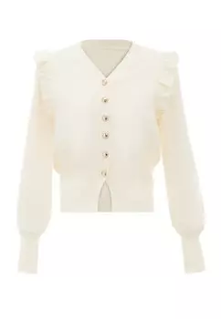 Толстовка NAEMI Strickjacke, белый