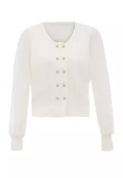 Толстовка NAEMI Strickjacke, белый