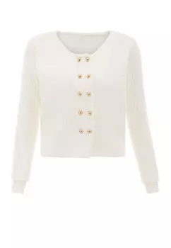 Толстовка NAEMI Strickjacke, белый