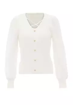 Толстовка NAEMI Strickjacke, белый