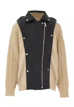 Толстовка NAEMI Strickjacke, бежевый