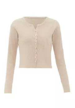 Толстовка NAEMI Strickjacke, бежевый