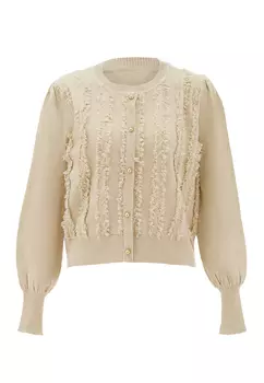 Толстовка NAEMI Strickjacke, бежевый