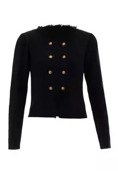 Толстовка NAEMI Strickjacke, черный