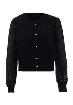 Толстовка NAEMI Strickjacke, черный