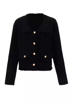 Толстовка NAEMI Strickjacke, черный