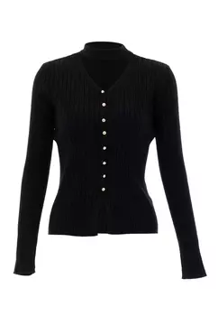 Толстовка NAEMI Strickjacke, черный