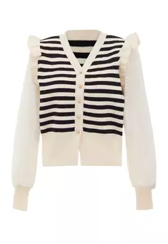 Толстовка NAEMI Strickjacke, черный