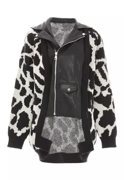 Толстовка NAEMI Strickjacke, черный