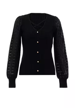 Толстовка NAEMI Strickjacke, черный