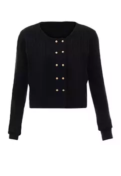 Толстовка NAEMI Strickjacke, черный