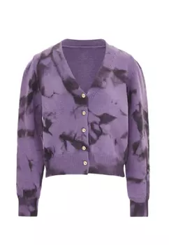 Толстовка NAEMI Strickjacke, цвет Flieder