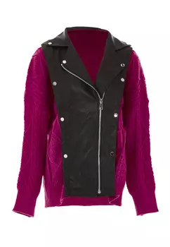 Толстовка NAEMI Strickjacke, фиолетовый