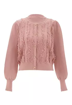 Толстовка NAEMI Strickjacke, розовый