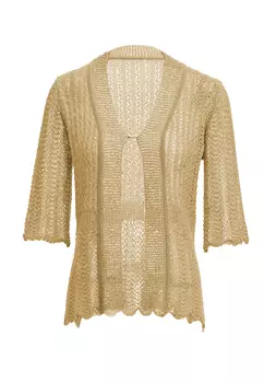 Толстовка NAEMI Strickjacke, светло-бежевый