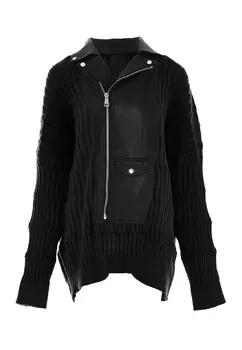 Толстовка NAEMI Strickjacke, темно-черный