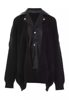 Толстовка NAEMI Strickjacke, темно-черный