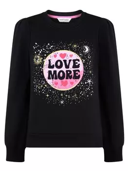 Толстовка Naf Naf MOONRISE, черный