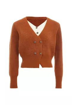 Толстовка NALLY Strickjacke, оранжевый