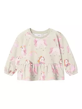 Толстовка name it, цвет creme/rosa
