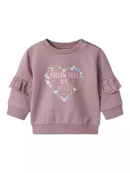 Толстовка NAME IT, цвет Mauve