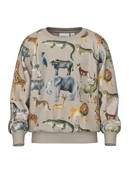 Толстовка NAME IT Jasen, темно-бежевый