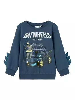 Толстовка NAME IT Juice Batwheels, темно-синий
