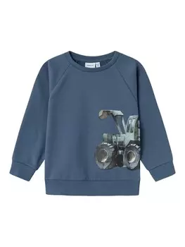 Толстовка NAME IT Niklo, цвет Blue/Dusty blue